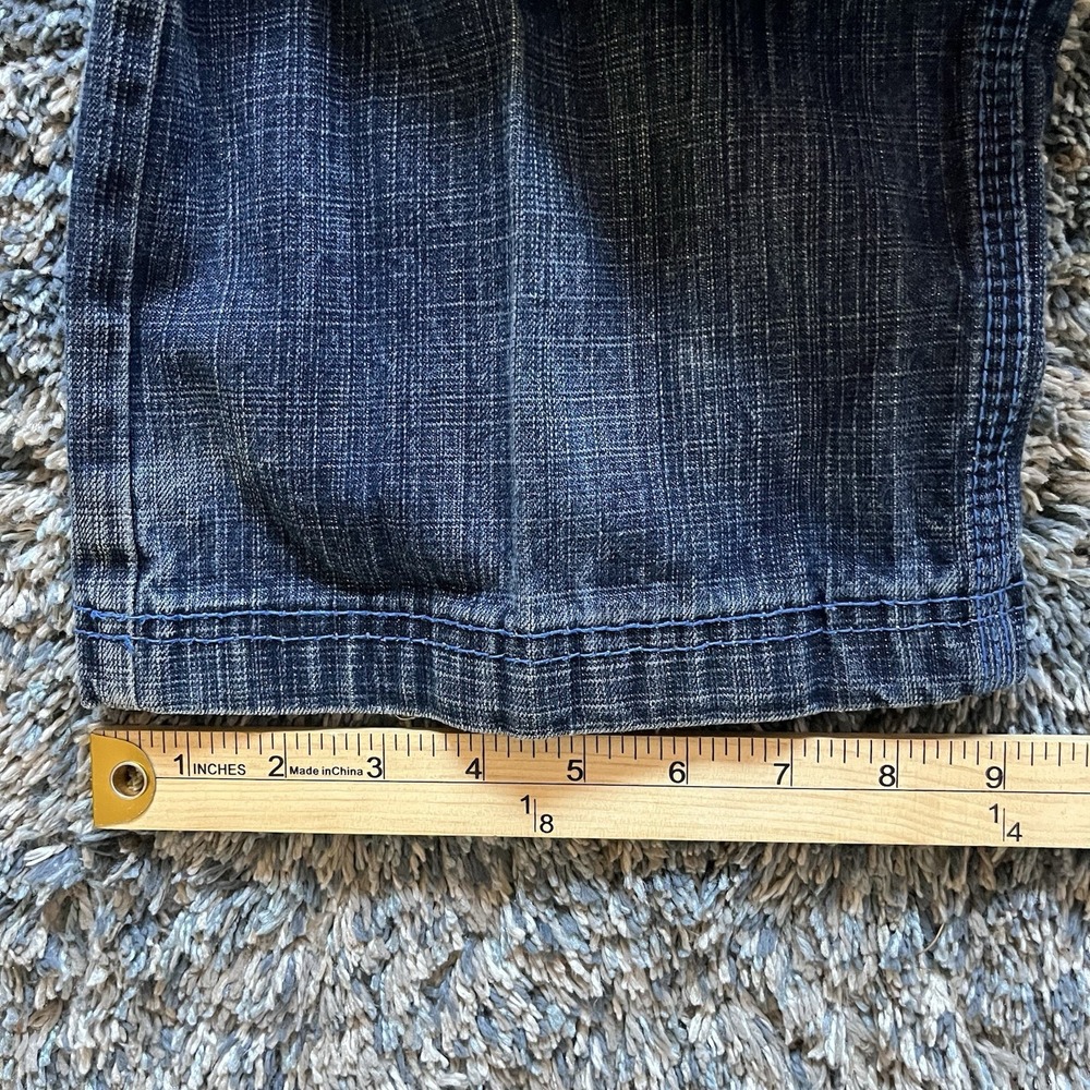 Rich Kids Men's Grunge Skater Wide Leg Relaxed Jeans Sz 32x34 Actual: 32Wx32L - Picture 7 of 10